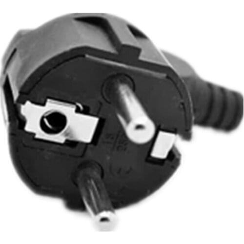 European standard regulations French removable wiring plug assembly Power cord 2P round Plugs 16A250V