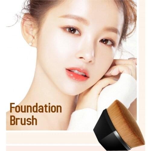 1Pcs Short Handle Foundation Brush BB Cream Makeup Brushes Loose Powder Brush Flat Kit Flat Top Kabuki Brush