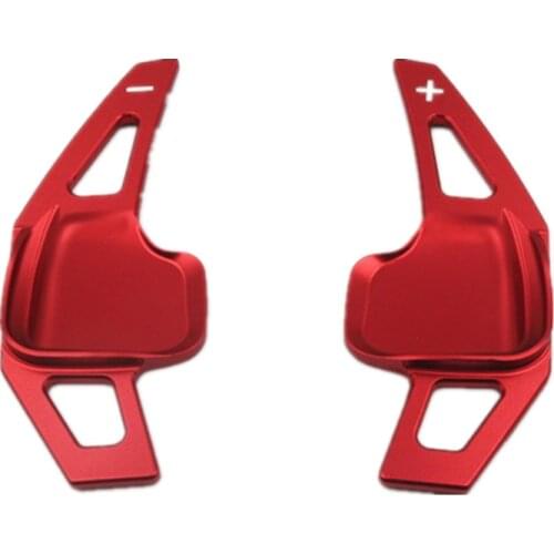 2PCS car Steering Wheel Paddle Extensions Shifter Kit high quality blue aluminum Shift Paddles For BMW 3 4 5 6 Series F10 F30