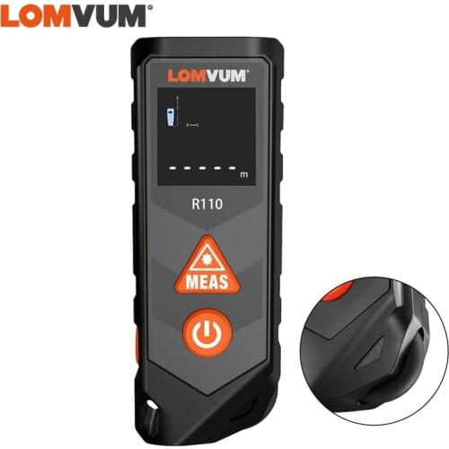 LOMVUM Laser Tape Wheel Measurement Design Digital Distance Meter Curved Distance Measuring USB Charging Handheld Rangefinder