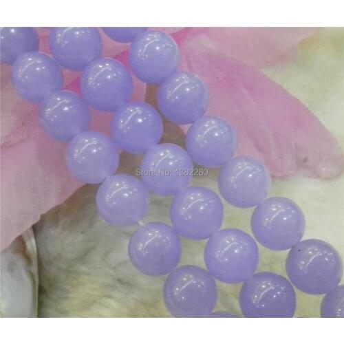 ! Fashion Purple 6mm Violet Alexandrite chalcedony Round Loose Beads 15" 2pc/lot fashion jewelry JT5433