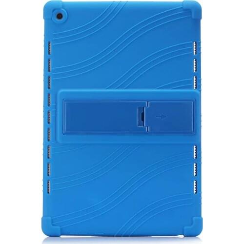 Soft Silicone Case For Huawei MediaPad M5 Pro 10.8 CMR-W19 CMR-AL19 With Bracket Anti-Shock Protective Shell For M5 10.8