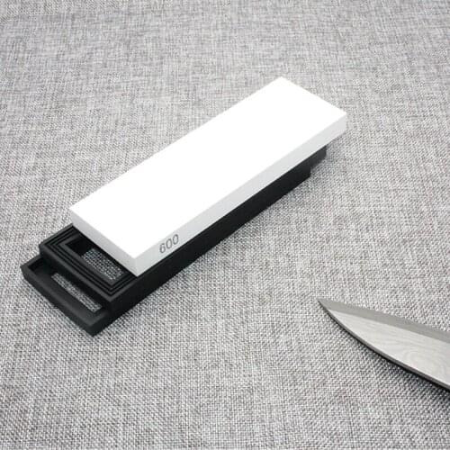 NHM Kitchen knife sharpener 600 grit corundum whetstone oil stone honing stones grinding tool grindstone