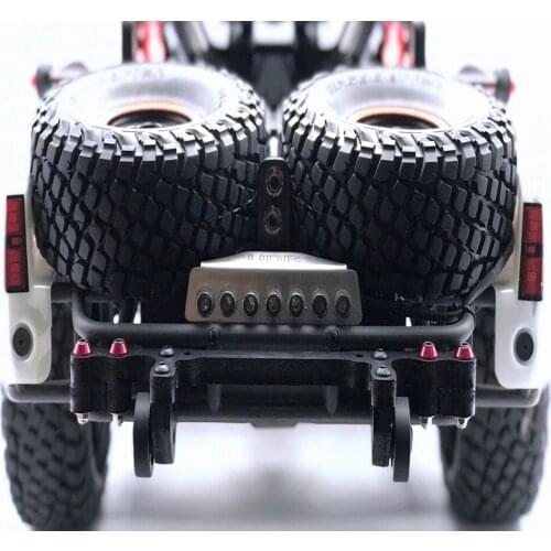 Double Head Wheel Wheelie Bar Chassis Protector Replacement Fit for Traxxas Unlimited Desert Racer UDR 85076-4 RC Car Parts New
