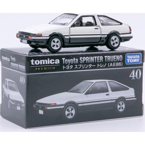 Takara Tomy Tomica Premium 40 TOYOTA SPRINTER Trueno AE86 1/60 Diecast Car Toy New White 2020