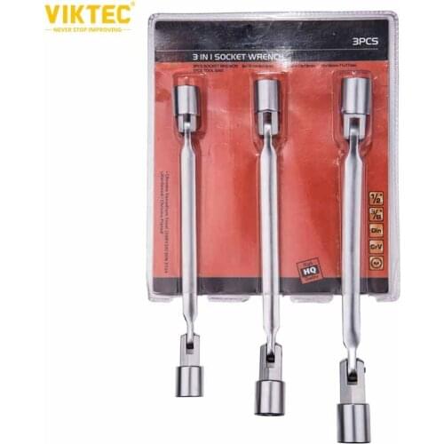 Viktec 3pc 4 in 1 Socket Wrench CR-V