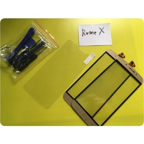 Wyieno New Rome Sensor Phone Parts For Umi Rome X Touch Screen Digitizer Panel Glass Protector Film Tools + tracking