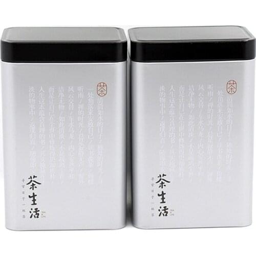 Xin Jia Yi Packaging Olive Oil Tin Can Sliver Color Panit Glossy Tin Cans Square Shape Food Grade Material Metal Tin Can Boxes