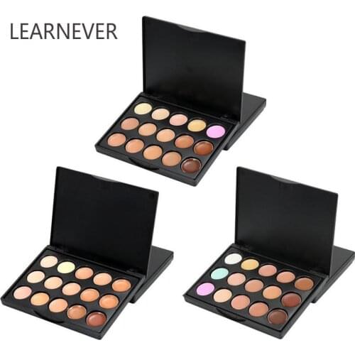 15 Colors Professional Face Concealer Makeup Mini Face Concealer Camouflage Palette Cream Contour Makeup