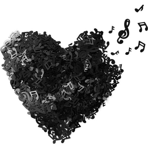 15g Musical Note Confetti Table Decorations Party Supplies for Music Party Birthday Wedding Baby Shower Festival(Assorted Style)