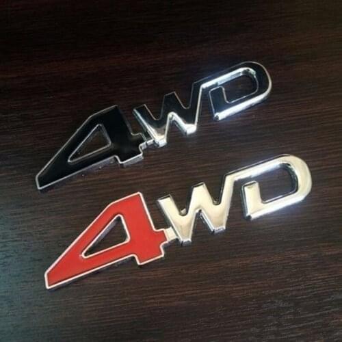 '4WD' Emblem Car Side Stripe Badge Sticker universal 2016 NEW