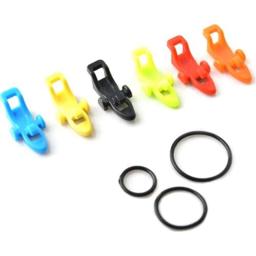 5pcs/lot Plastic Fishing Hook Secure Keeper Holder Lure Accessories Jig Hooks Safe Keeping For Fishing Rod Tool Bait Casting