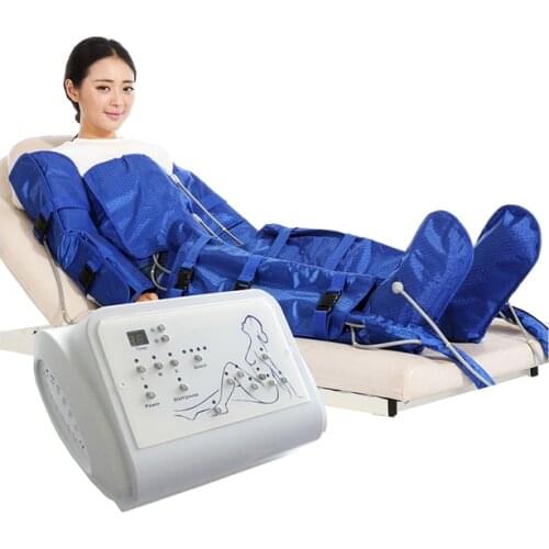 Air Wave Pressure Lymphatic Drainage Vacuum Therapy Pressotherapy Machine Muscles Relax Leg Arm Waist body Massage