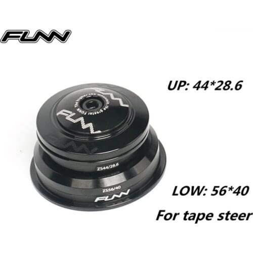 FUNN - Mountain Bike CNC Bearing Headset, Integrated Head Piece, 44 56 42 52 28.6 1-1 / 8 "1.5" 40MM