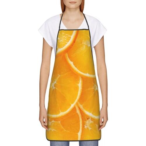 Fruit (11) Kitchen oil resistant wreath Barbeque kitchen aprons baking accessories for Women 72*52cm