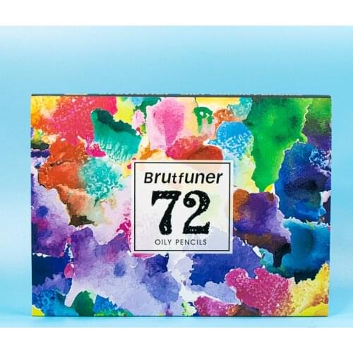 Brutfuner 72 Colors bright Wood Artist Colored Pencils Set Oil Color Pencil for Drawing Sketch Coloring Books Gifts Art Supplie