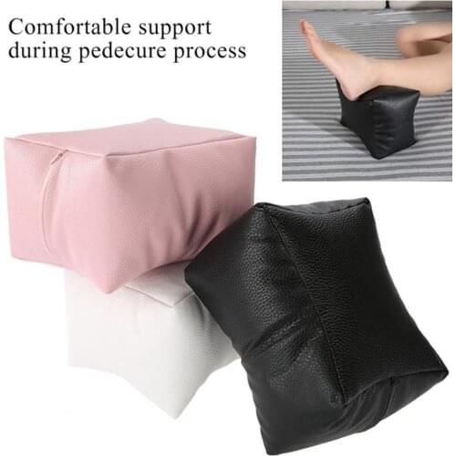 Professional Nail Art Table Hand Pillow Faux Leather Armrest Cushion Carpet Nail Hand Pillow