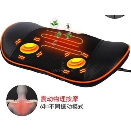 Heated lumbar pad car massager waist stretch lumbar intervertebral disc lumbar pain lumbar pain lumbar protection lumbar tractio
