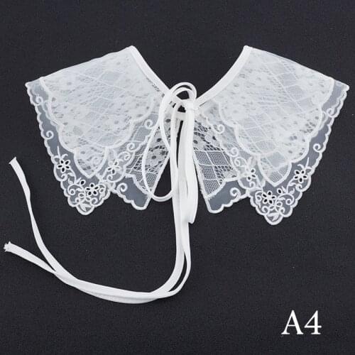 Shirt Detachable Collar Women Lace Fake Collar Cloud Shoulder False Doll Collar Fake Doll Collar