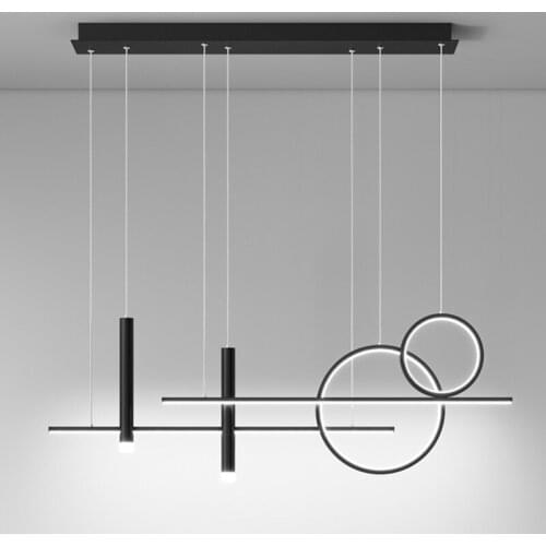 Modern Led Simple Pendant Lights Fixture Dining Table Bar Counter Coffee Living Room Hanging Lamp Home Decor Indoor Lighting