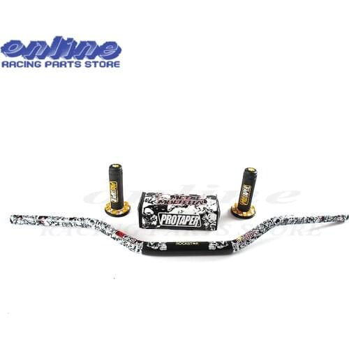 Universal 28MM MX Fat Bar Handlebar Grips Bar Mount Pad For Off-road Motorcycle Dirt Pit Bike Motocross CRF 250 IRBIS TTR