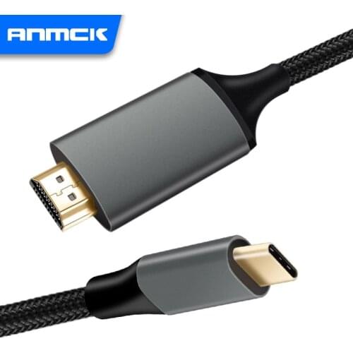 USB Adaptador to HDMI Extension Cord 4K 60HZ Audio Converter Type-C Jack Coupler Connector For Laptops PC USB-C to HDMI Adapter