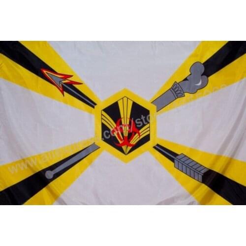 Military flag of Russian Army Services of Radiation Chemical Protection 3 x 5 FT 90 x 150 cm Russian Flags Banners