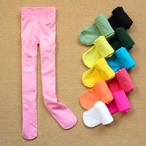 1PCS Autumn velvet Pattern Good quality Kids tights for girls children tights 3-12 year girls tights EWE63254