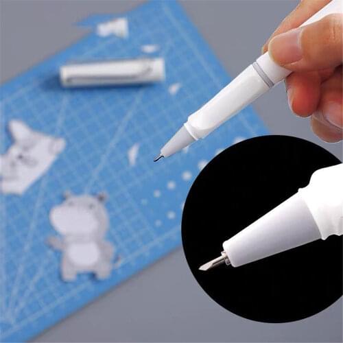 1pc Pen Knife Paper Hand Account Paper Cutter Sticker Painting Art Seal Engraving Tape Cutting Paper Cutter Utility Knife Tool