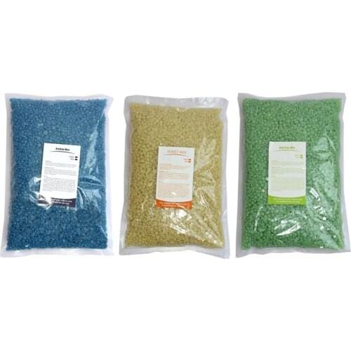 3 Bags Hard Wax Beans Depilatory Bikini Home Waxing Painless Hair Removal