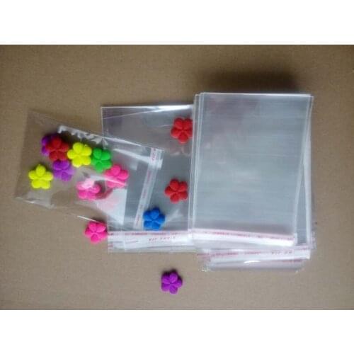 5000PCS 10*15cm Clear Resealable Cellophane/BOPP/Poly Bags Transparent Opp Bag Packing Plastic Bags Self Adhesive Seal for gift