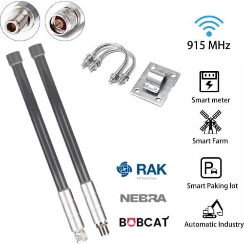 915mhz 6dBi Helium Hotspot Miner Outdoor LoRa Antenna for RAK Nebra Bobcat lenght 80cm
