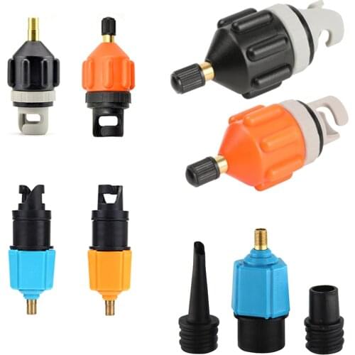 Rowing Boat Air Valve Adaptor SUP Board Kayak Inflatable Pump Adapter Air Valve Attachment Kayak Accessories Parts Kayak Boat
