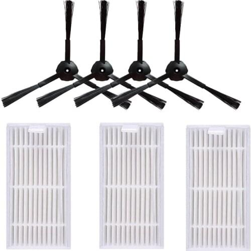 Sponge Hepa Filter Side Brush Robot Vacuum Cleaner Parts for Chuwi Ilife V55 V50 V5 V5S V3 V3S V50 Pro X5 Accessories