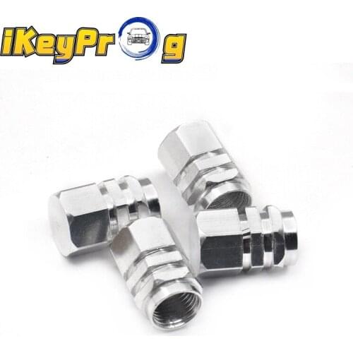 Car Wheel Tires Valves Car Tire Valve Stem Caps Tyre Stem Air Caps 4PCS Bolt-in Aluminum Theftproof Valve Caps