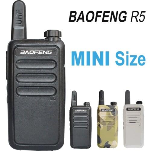 1pcs New mini radio fashion design walkie-talkie baofeng R5 C9 USB charger two-way radio mini size flashlight kid gift radio