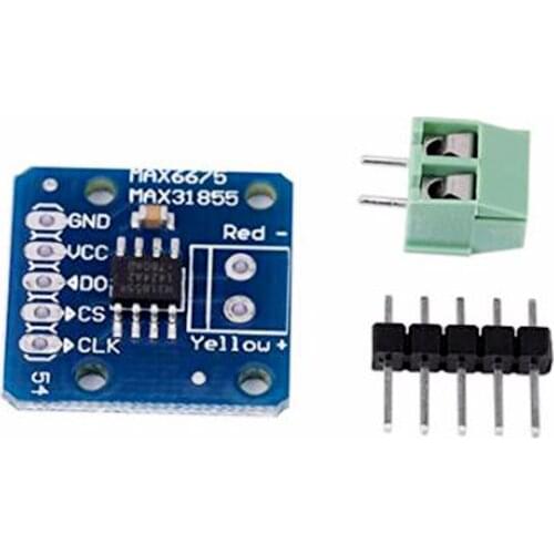 MAX31855 MAX6675 SPI Type K Thermocouple Temperature Sensor Board Module