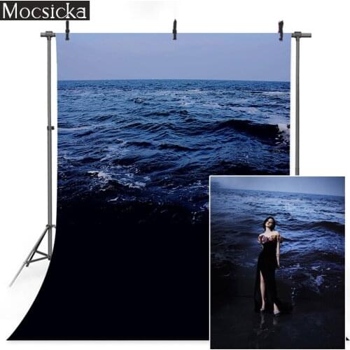 The Sea Portrait Photo Background Summer Ocean Wedding Bridal Shower Backdrop Studio Birthday Art Photography Photocall Props