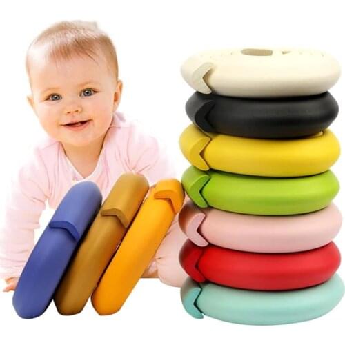2M Soft Baby Safety Desk Table Edge Guard Strip Security L-Shaped Kids Protection Bumper Edge Angle Home Anti-collision Strip