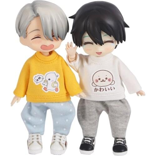 Obitsu11 OB11 1/12 doll coat Cute doll clothes OB11 doll Sweate accessories doll shirts