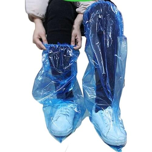Disposable Boot Covers Anti-Slip Waterproof Rain Shoes Covers to Protect Carpets And Floors