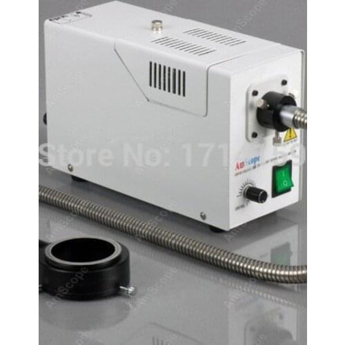 Microscope Illuminator- Supplies150W Fiber Optic Microscope Ring Illuminator