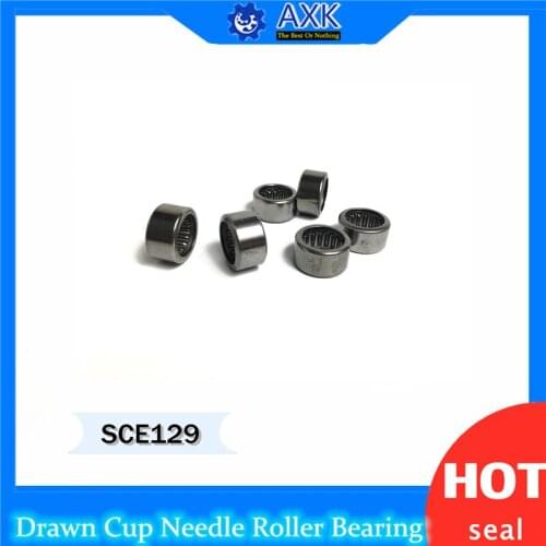 SCE129 Bearing 19.05*25.4*14.29 mm ( 5 PCS ) Drawn Cup needle Roller Bearings B129 BA129Z SCE 129 Bearing