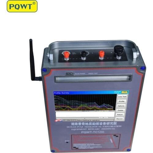 PQWT-TC1200 water detector for 1500 meter Deepest Underground Water Detection High Success Rate Water Scanner