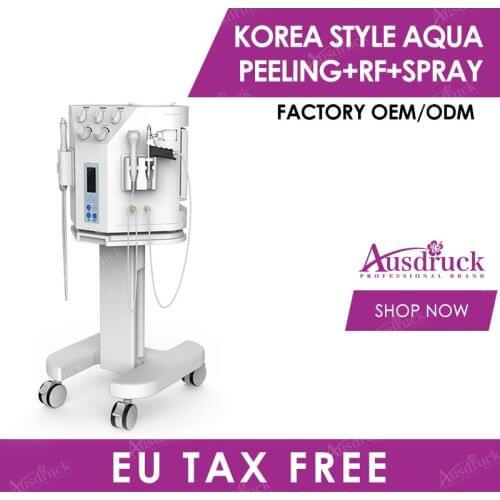 Pro Multi-functional Skin Care Multipolar RF Beauty Equipment Spa18 Acne Removal Skin Tightening Dermabrasion Microcurrent Bio