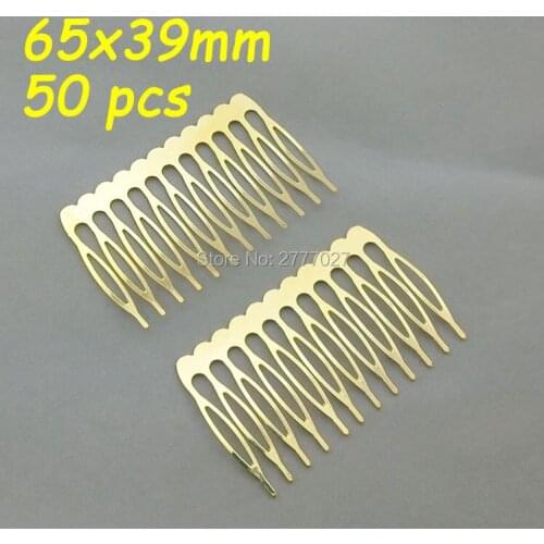 12pcs/lot 12 teeth hair comb findings with 39*65mm, Plated with none nickle and none lead Hair Comb,DIY Hair accessories