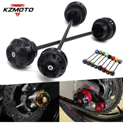 Motorcycle Front & Rear Axle Fork Crash Sliders Wheel Protector For YAMAHA XT1200Z xt1200z XT1200ZE Super Tenere 2010-2020