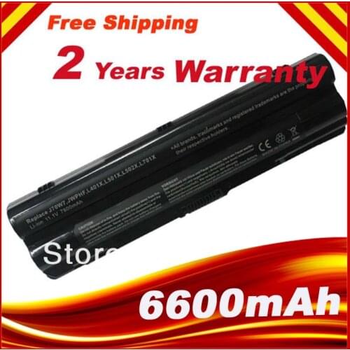 9 Cell 7800mAh replacement battery for Dell XPS 17 L701X L702X 15 L501X L502X