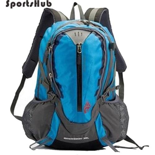 SPORTSHUB 32L Unisex Outdoor Bags Waterproof Nylon Sports Backpack Softback Hiking Camping Cycling Backpacks SB0001