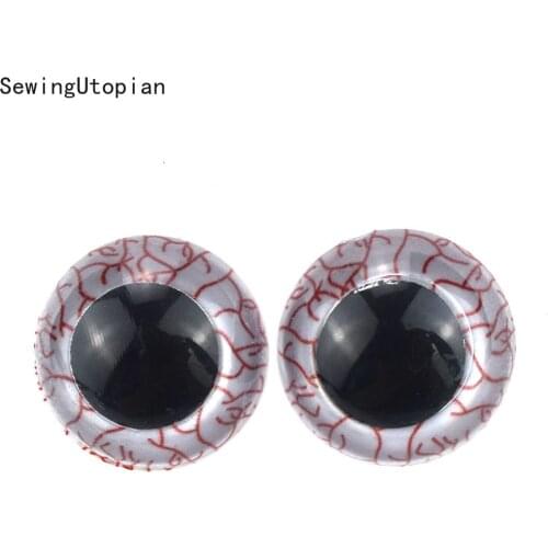10Sets 3D Animal Puppet Dolls Eyes Plastic Safety Eyes for Teddy Bear Kids Toys Dolls DIY Handmade Accessories 12/14/16/20/24mm